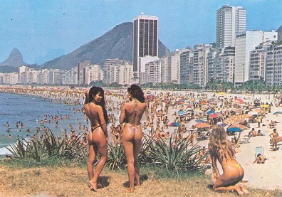 Rio de Janeiro – RJ – Copacabana Beach – View of the Leme Beach