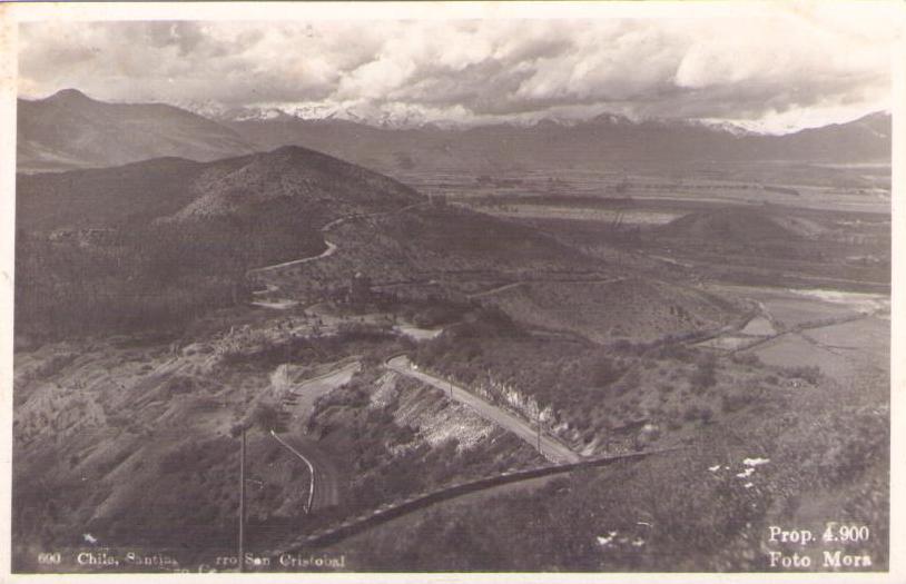 Santina, Cerro San Cristobal