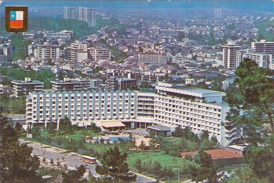 Santiago, Hotel Sheraton y barrio alto …