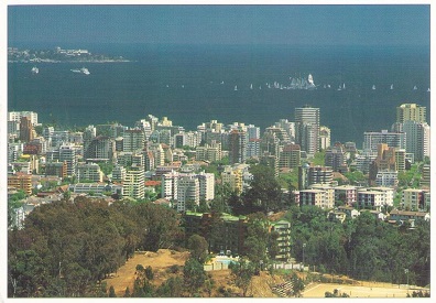 Viña del Mar, Partial view of the city