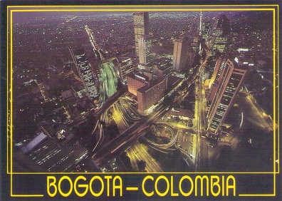 Bogota, Nigth (sic) view of the International Centre