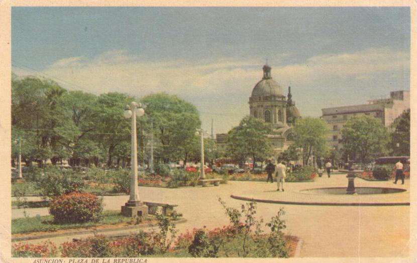 Asuncion, Plaza de la Republica