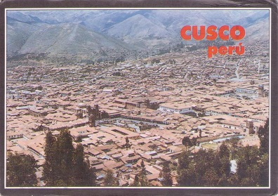 Cusco, aerial view