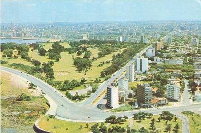 Montevideo, Vista parcial de la ciudad