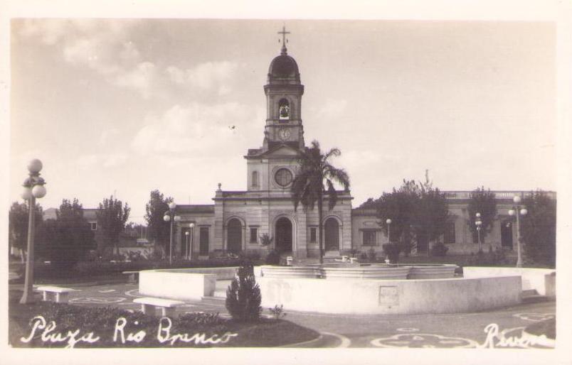 Rivera, Plaza Rio Branco