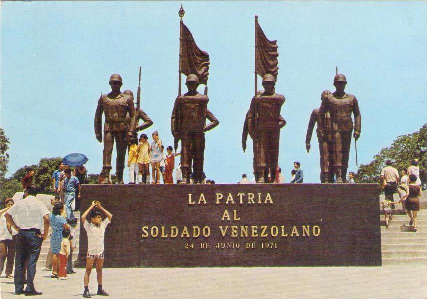 Campo Carabobo, Monumento “La Patria al Soldado Venezolano”