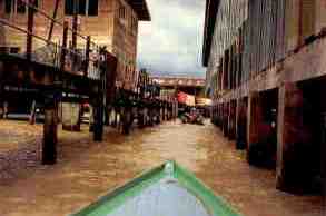 Bandar Seri Begawan, waterway through Kg. Ayer