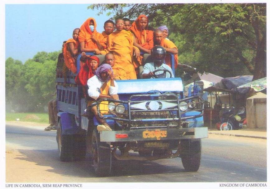 Siem Reap Province, monks