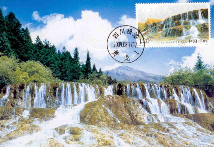 Szechuan, Shuzheng Valley, Nuorilang Fall