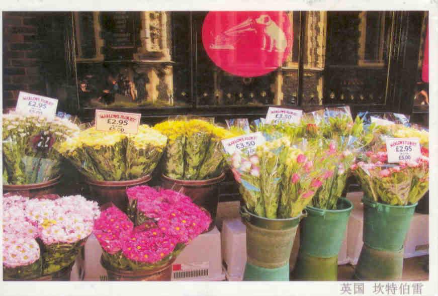 English flower market