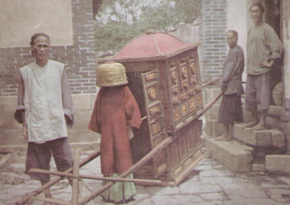 A bride on Her Wedding Day, Fuzhou 1911-1913