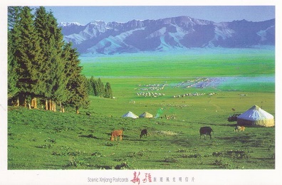 Xinjiang, Life by the Sayram Lake