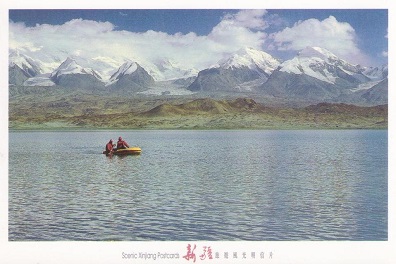 Xinjiang, Boating on the Karakury Lake