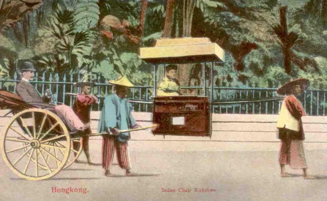 Sedan Chair Rickshaw