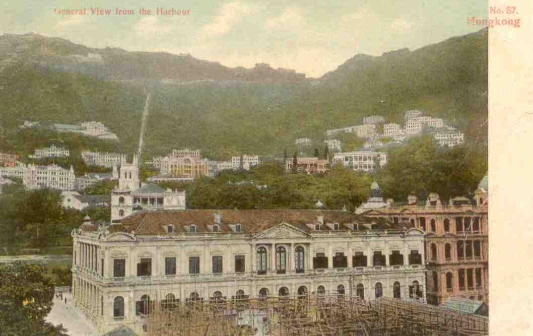 General view from the harbour