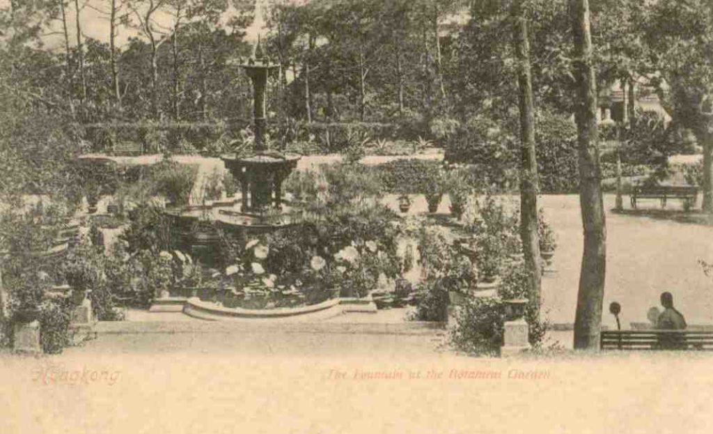 The Fountain at the Botanical Garden