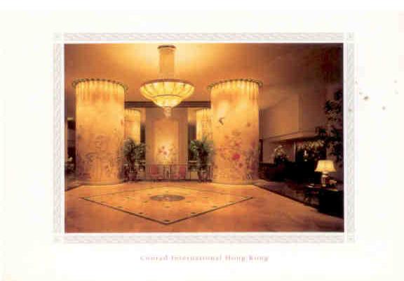 Conrad International Hotel, lobby