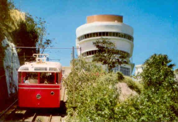 Peak Tram near Peak Tower