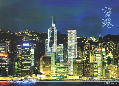 Night view of Central from Tsim Sha Tsui