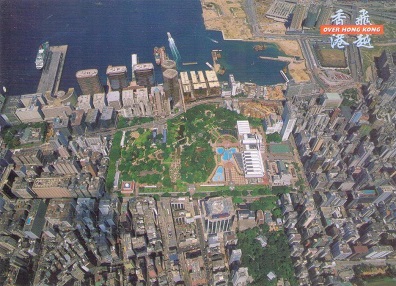 Tsim Sha Tsui, aerial view