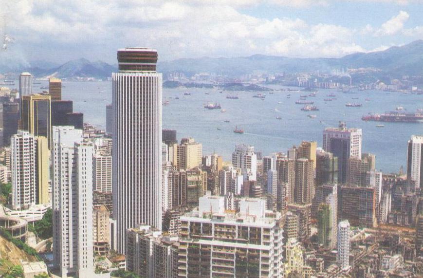 New buildings of Central and Wan Chai