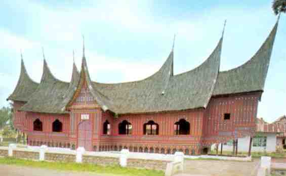 Batusangkar, West Sumatra, traditional house