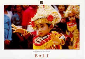 Bali, Baris dancer