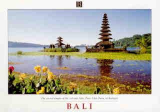Bali, Bedugul, Pura Ulun Danu