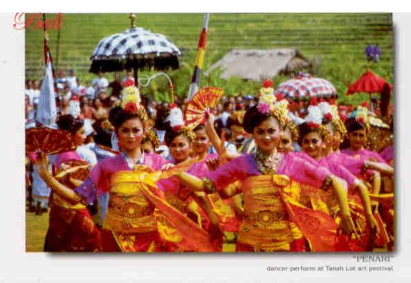 Bali, Penari (dancers)