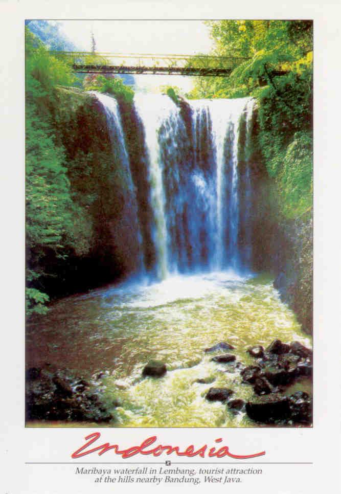 Lembang, Maribaya Waterfall