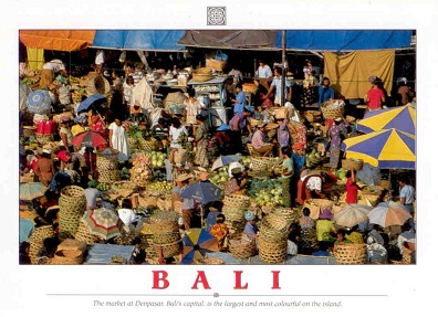 Bali, Denpasar market