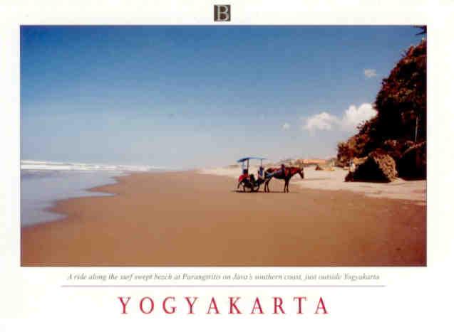Yogyakarta, Parangtritis beach