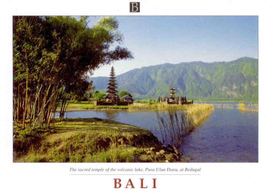 Bali, Bedugul, Pura Ulun Danu