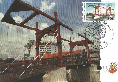 Jakarta, Drawbridge at Kota Intan (Maximum Card)