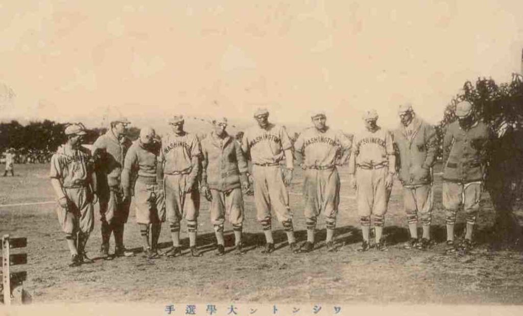 Washington baseball team in Japan