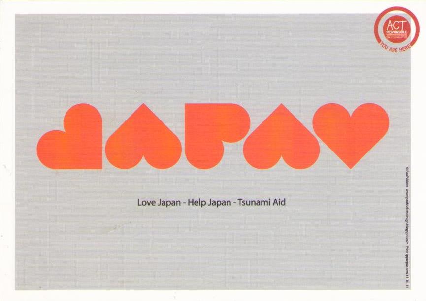 Love Japan – Help Japan – Tsunami Aid