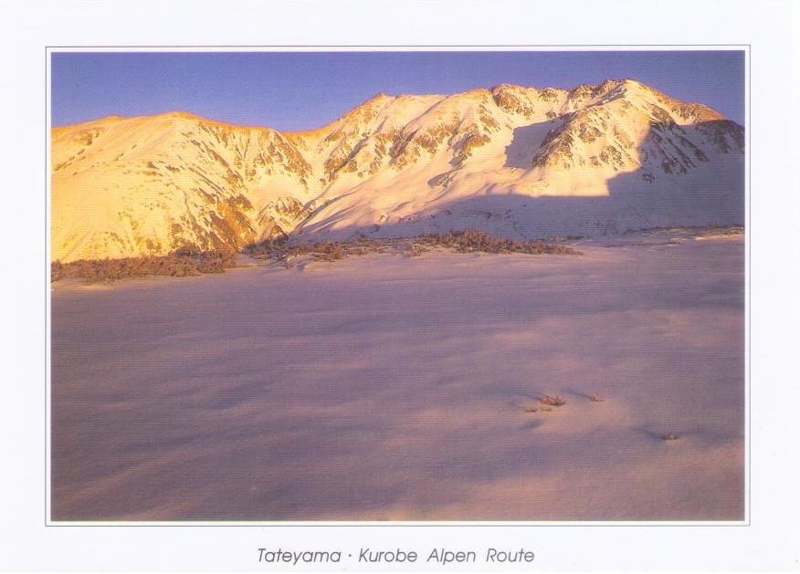 Tateyama – Kurobe Alpen Route