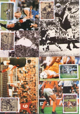 World Cup matches 1954-1986 (set of 6) (Maximum Cards)