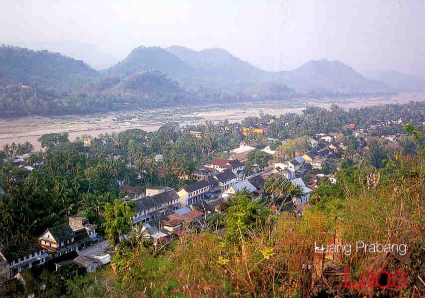 Luang Prabang, view from Phu Si