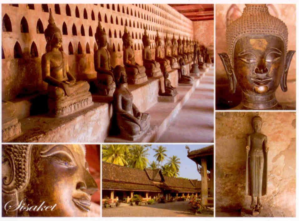 Vientiane – Sisaket – Galerie des Bouddha