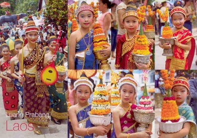 Luang Prabang, Nang Sang Karn, New Year festival