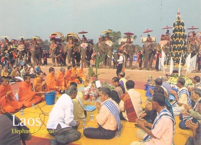 Elephant Festival, Chaiyaburee (Laos)
