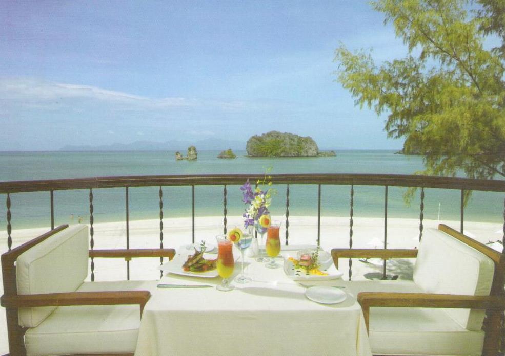 Langkawi, Tanjung Rhu Resort, dining
