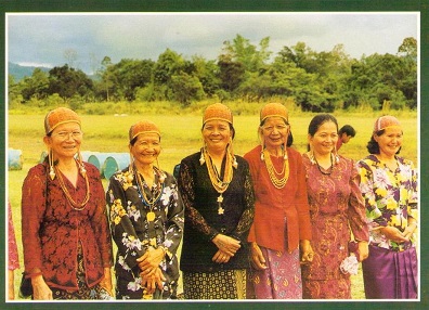 Kelabit women at Bario, Sarawak