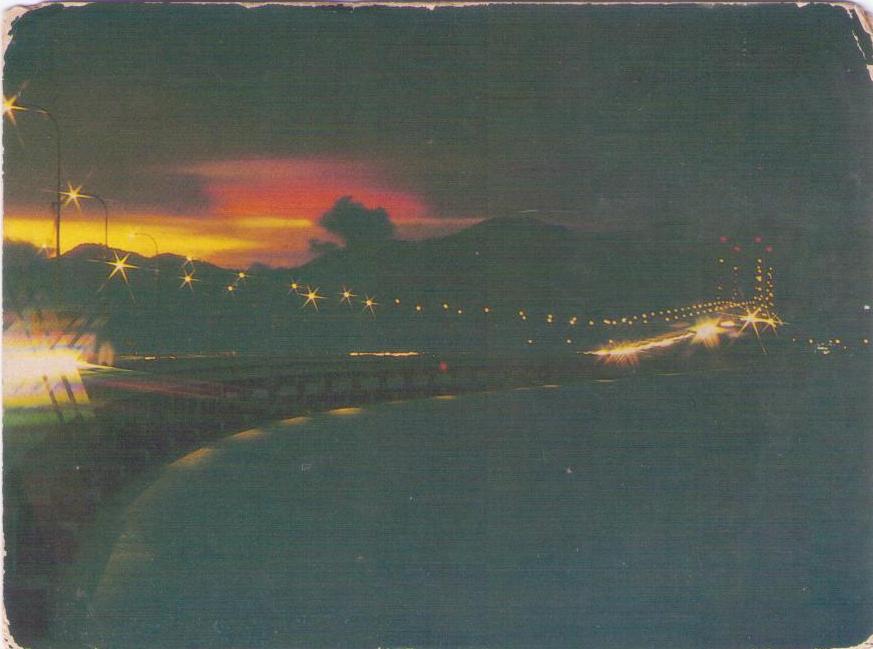 Penang Bridge by Night