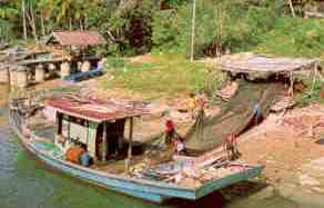 Fishing boat of east coast