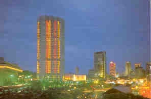 Kuala Lumpur, Dayabumi Complex at night