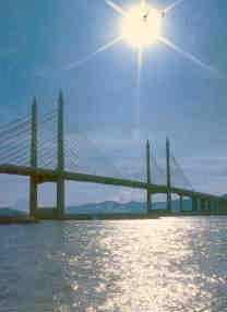 Penang Bridge, middle span