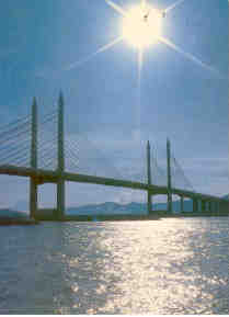 Penang Bridge, middle span