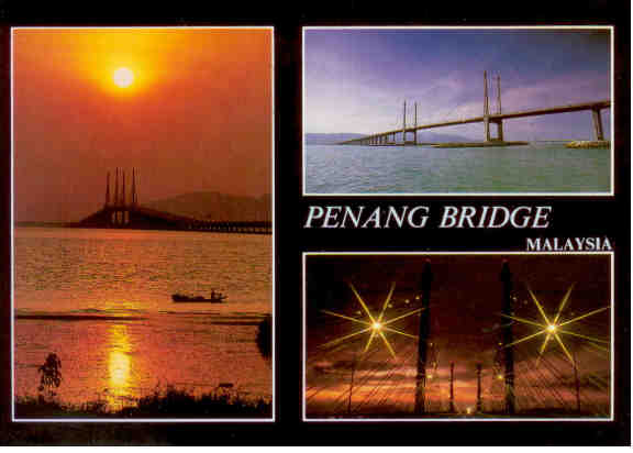 Penang Bridge, multiple views